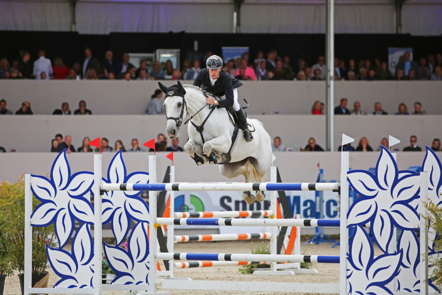 Marcus Ehning en Calanda tijdens Outdoor Gelderland 2019. Foto Wendy Scholten