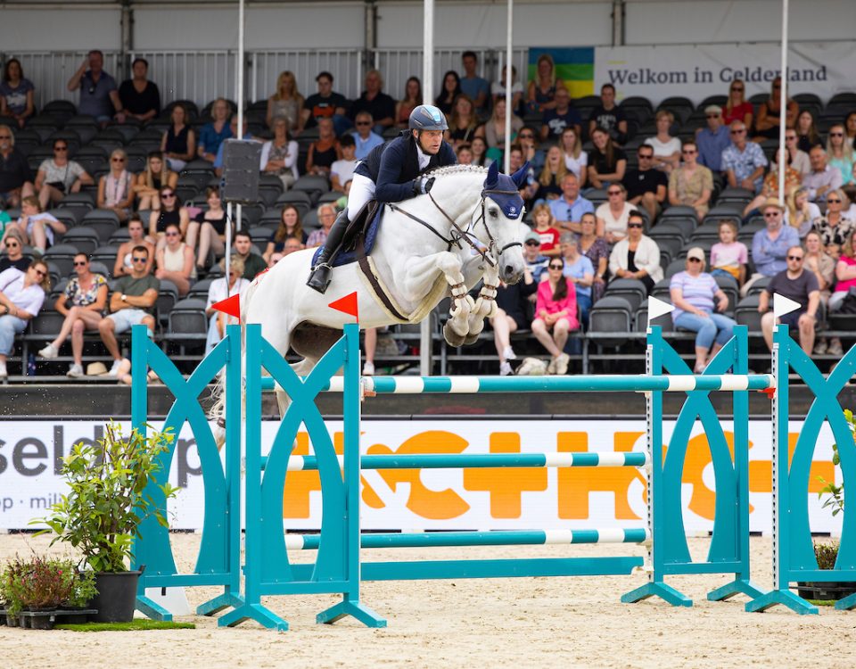 De Grote Prijs van Provincie Gelderland 2023 viel in handen van Johannes Ehning met Classic Donna © Digishots